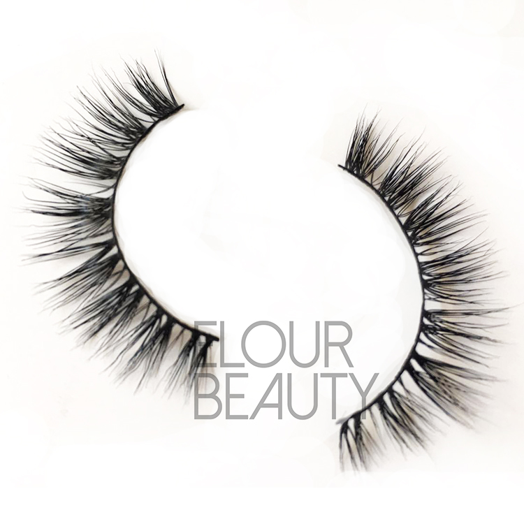 Wholesale mink strip lashes China manufacturer ED04